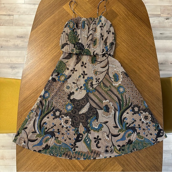 Vintage 70s Sue Brett Floral Midi Dress with Matching Kimono - Picture 14 of 14